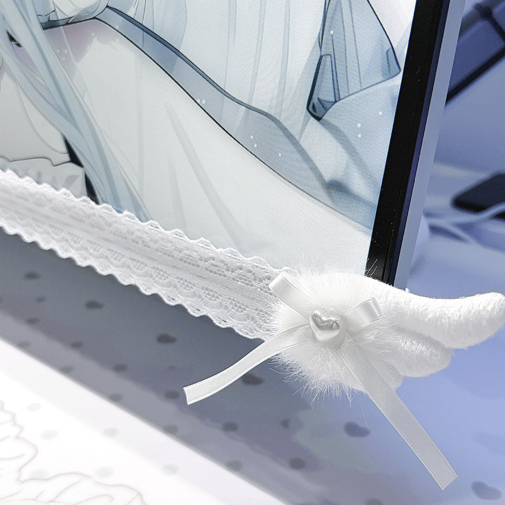 Home Office Programmer - New Screen Decor White Lace Monitor
