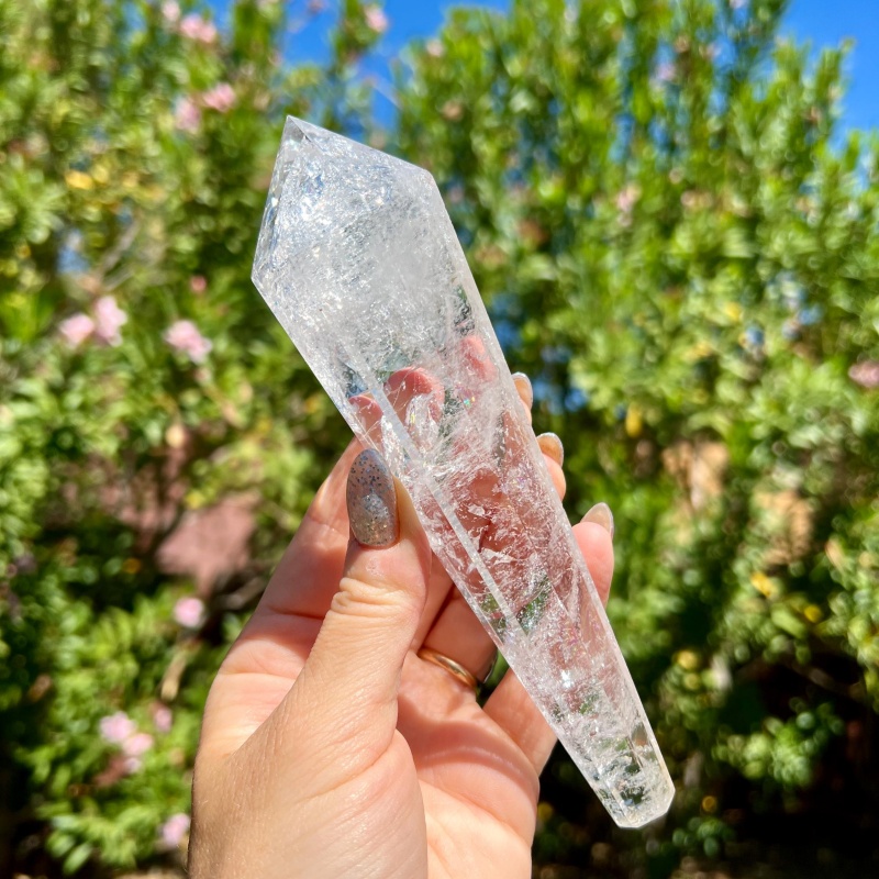 Home Office Programmer - 1 pc natural decoratives stone-clear quartz