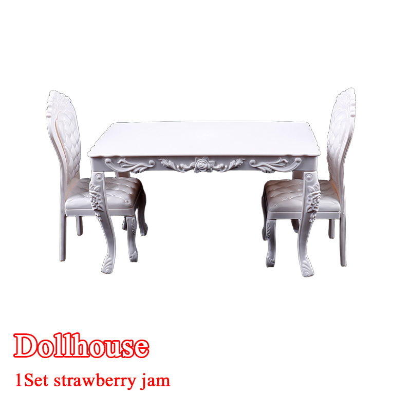 Home Office Hidden Desk - Dollhouse 1:6 Kitchen Furniture Dining Table