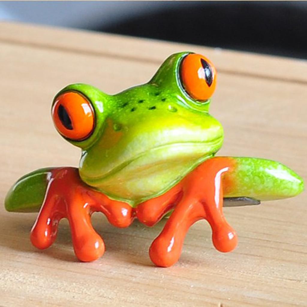 Home Office Programmer - Resin Creative 3D Craft Frog Decoration