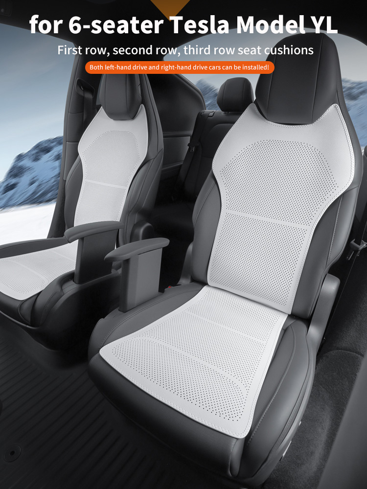Mesh Back Cushion - For 6-seater Tesla Model YL car