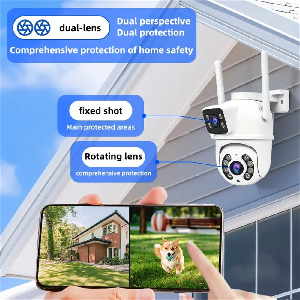 8MP 4K Wifi Surveillance Camer - Home Office Email 评论和价格