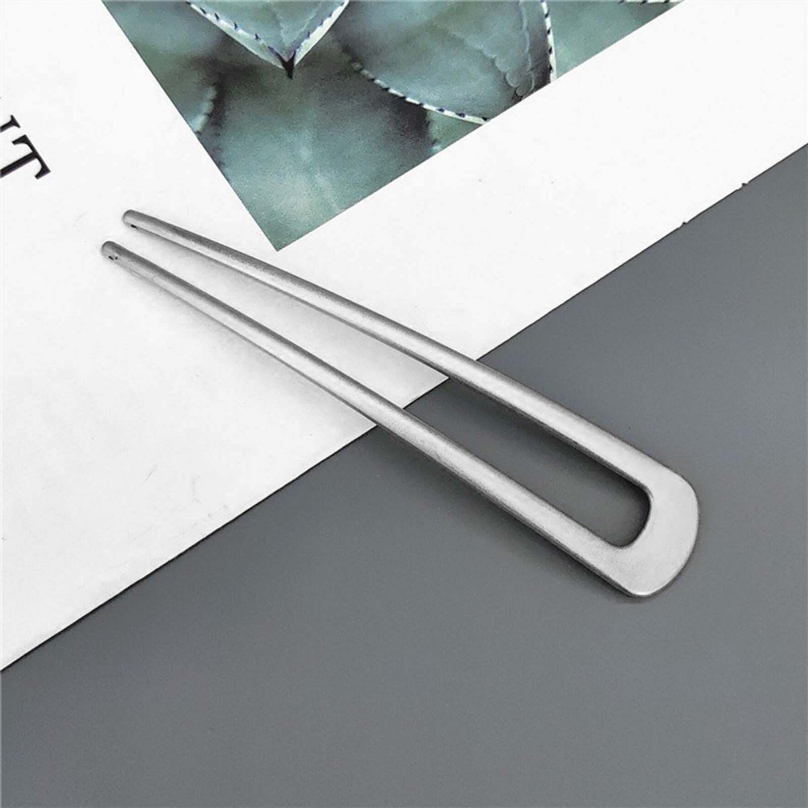 French U Shaped Hair Pins Vint - Home Or Office Use 评论和价格