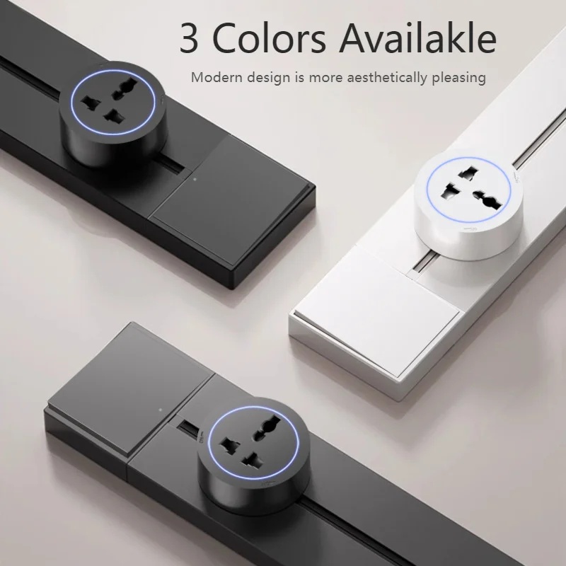 Track Socket With Switch High- - Home Office Of Uk 评论和价格