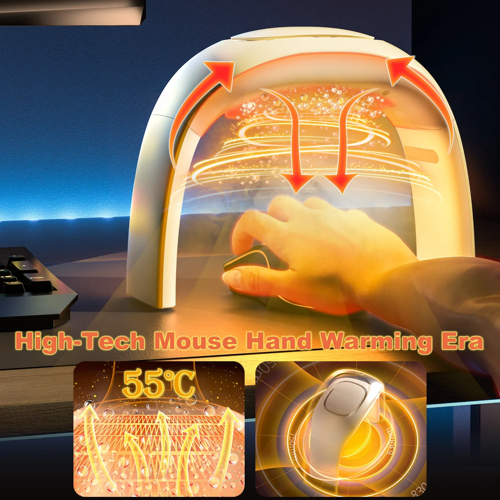 Eary Portable Winter Mouse Han - Home Office Of Uk 评论和价格