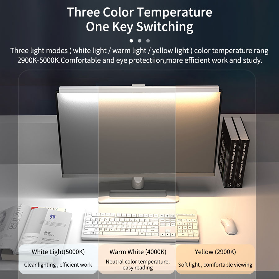 50cm LED Monitor Light Bar Scr - Home Office Hidden Desk 评论和价格
