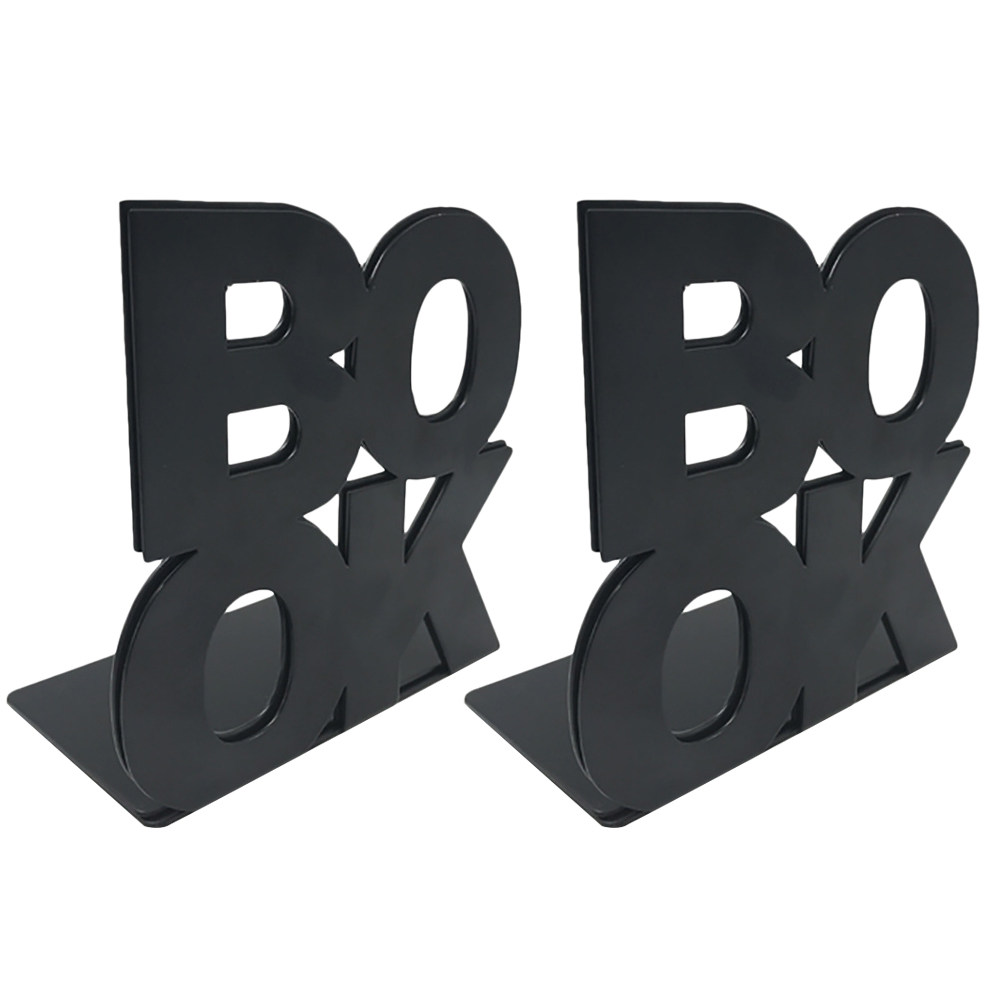 2Pcs Stainless Steel Bookend M - Home Office And Library 评论和价格