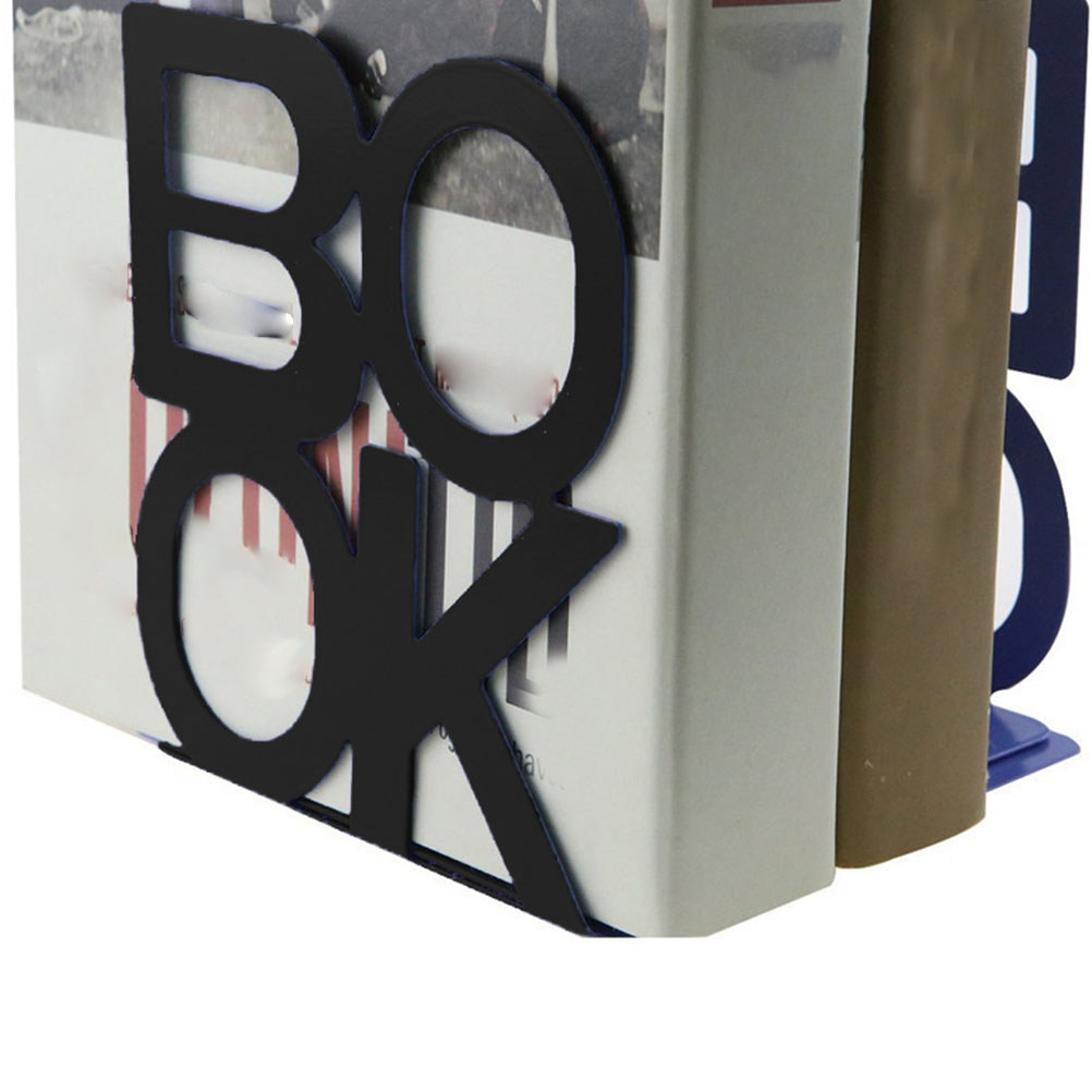 2Pcs Stainless Steel Bookend M - Home Office And Library 评论和价格