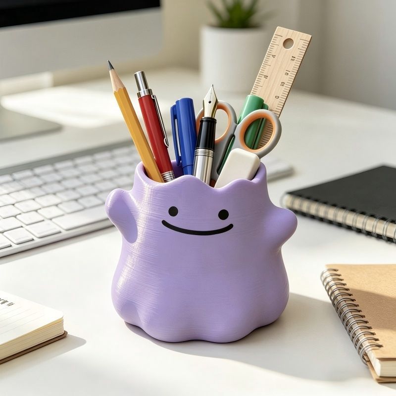 Cartoon Character Pen Holder C - Home Or Office Use 评论和价格