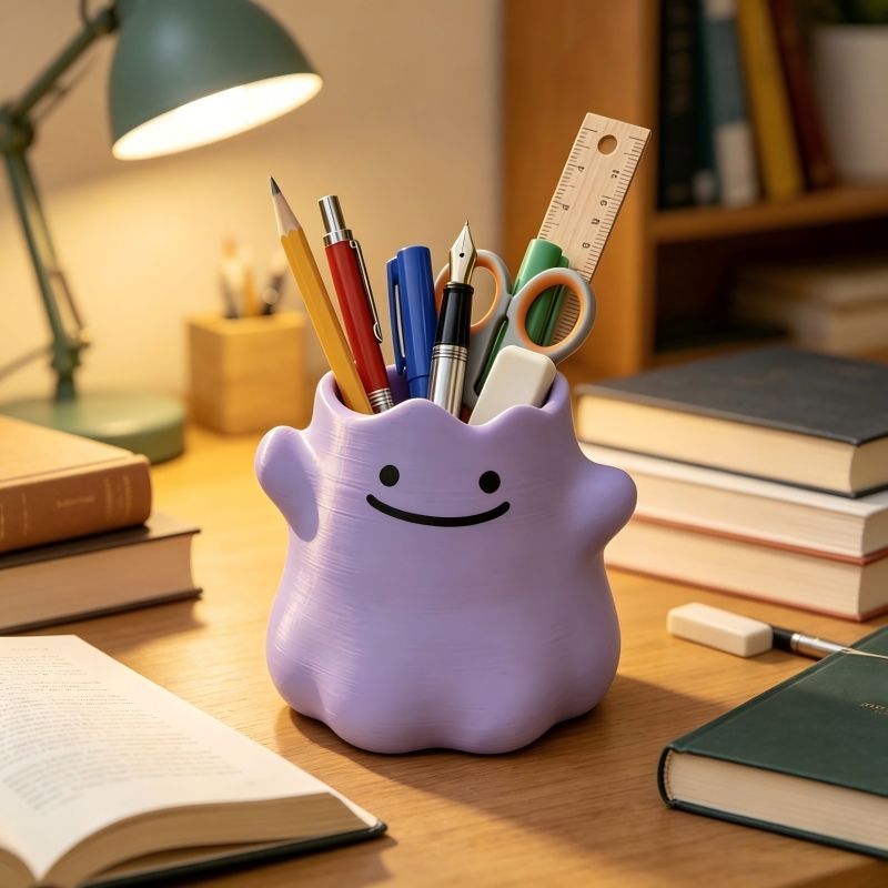 Cartoon Character Pen Holder C - Home Or Office Use 评论和价格