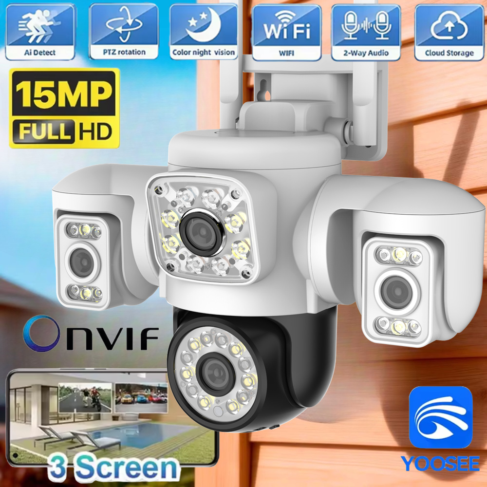 8K 15MP UHD Outdoor WiFi IP Ca - Home Office Email 评论和价格