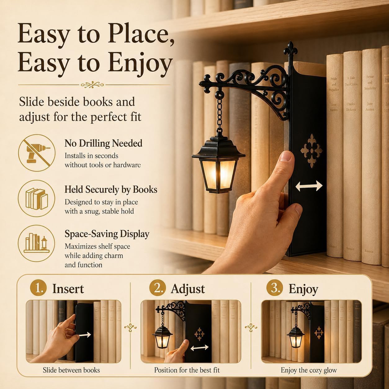 Mini Vintage Library Lantern B - Home Office And Library 评论和价格