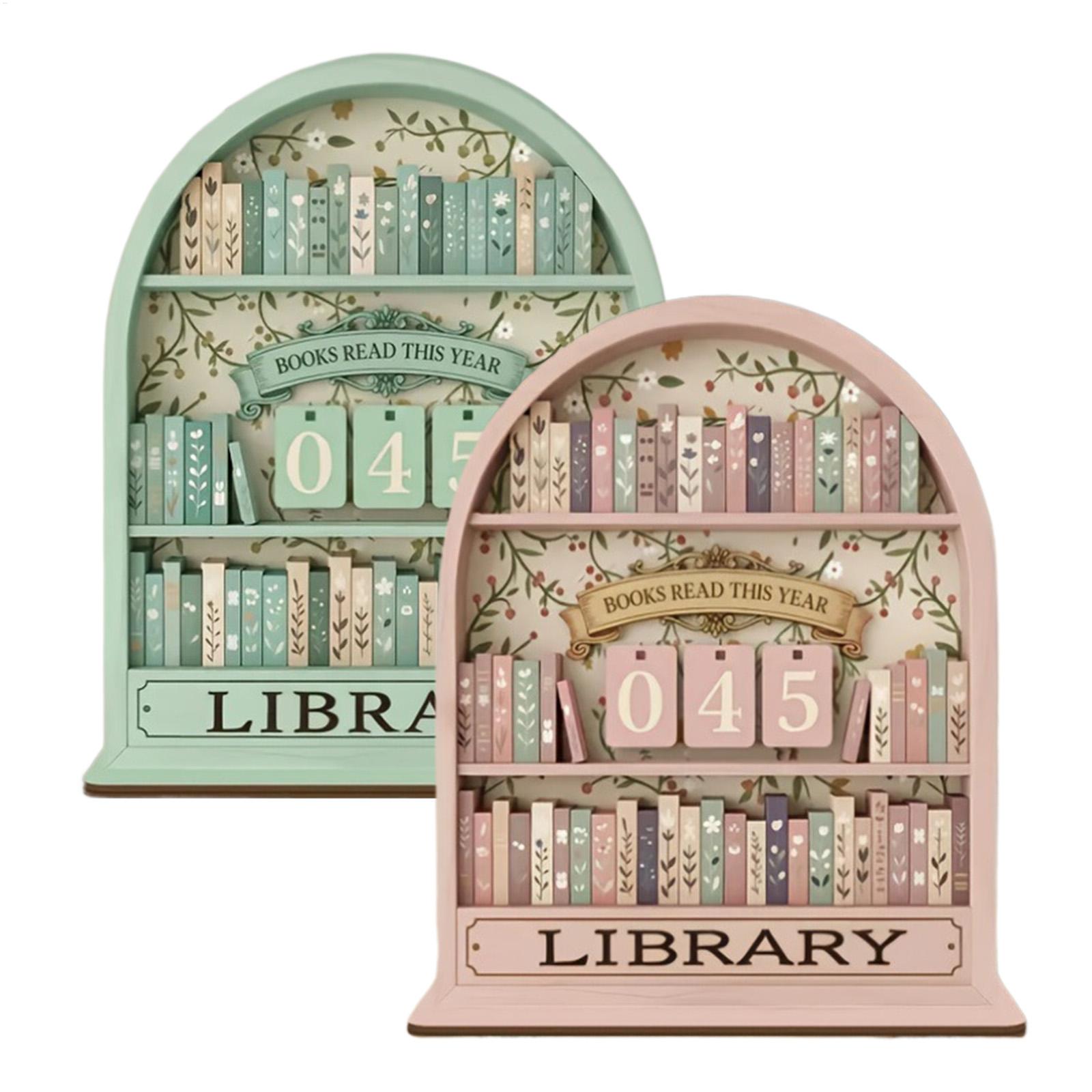 Vintage Wooden Book Counter Tr - Home Or Office Use 评论和价格