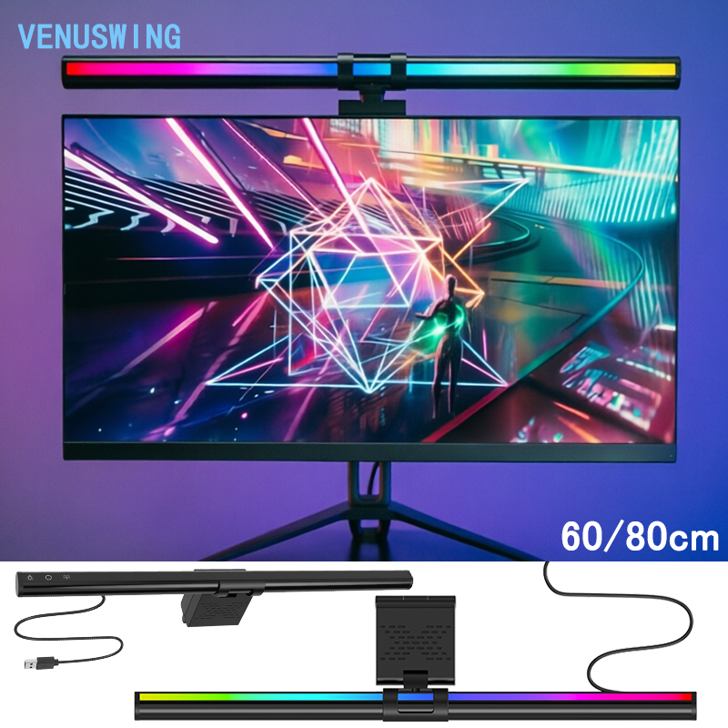 RGB Light 60/80cm Game Atmosph - Home Office Programmer 评论和价格
