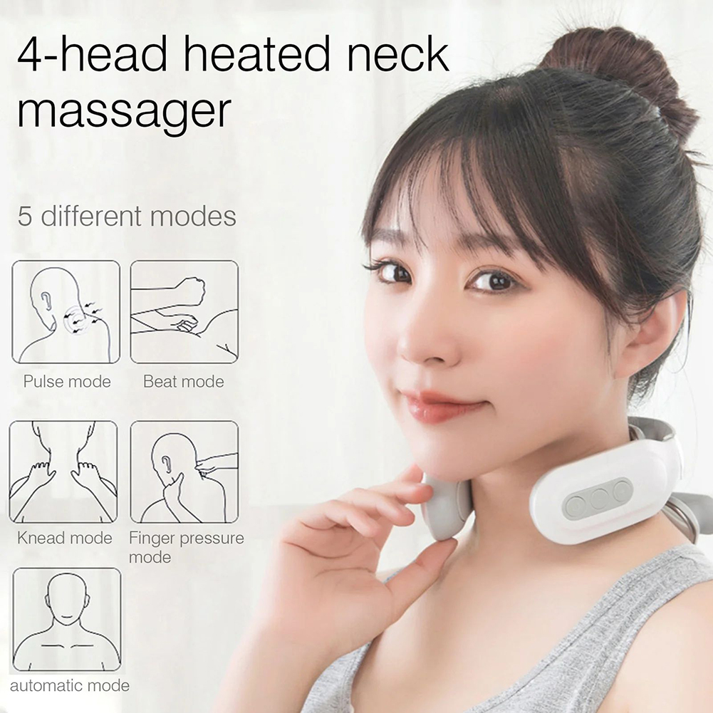 Portable 4 Heads Vibration Bac - Home Or Office Use 评论和价格