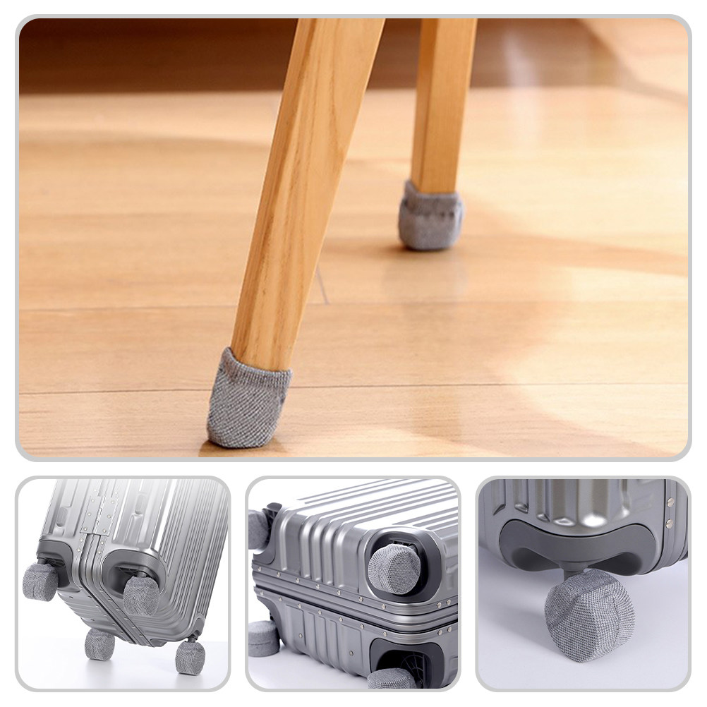 4Pcs Flexible Chair Leg Sleeve - Home Office And Library 评论和价格