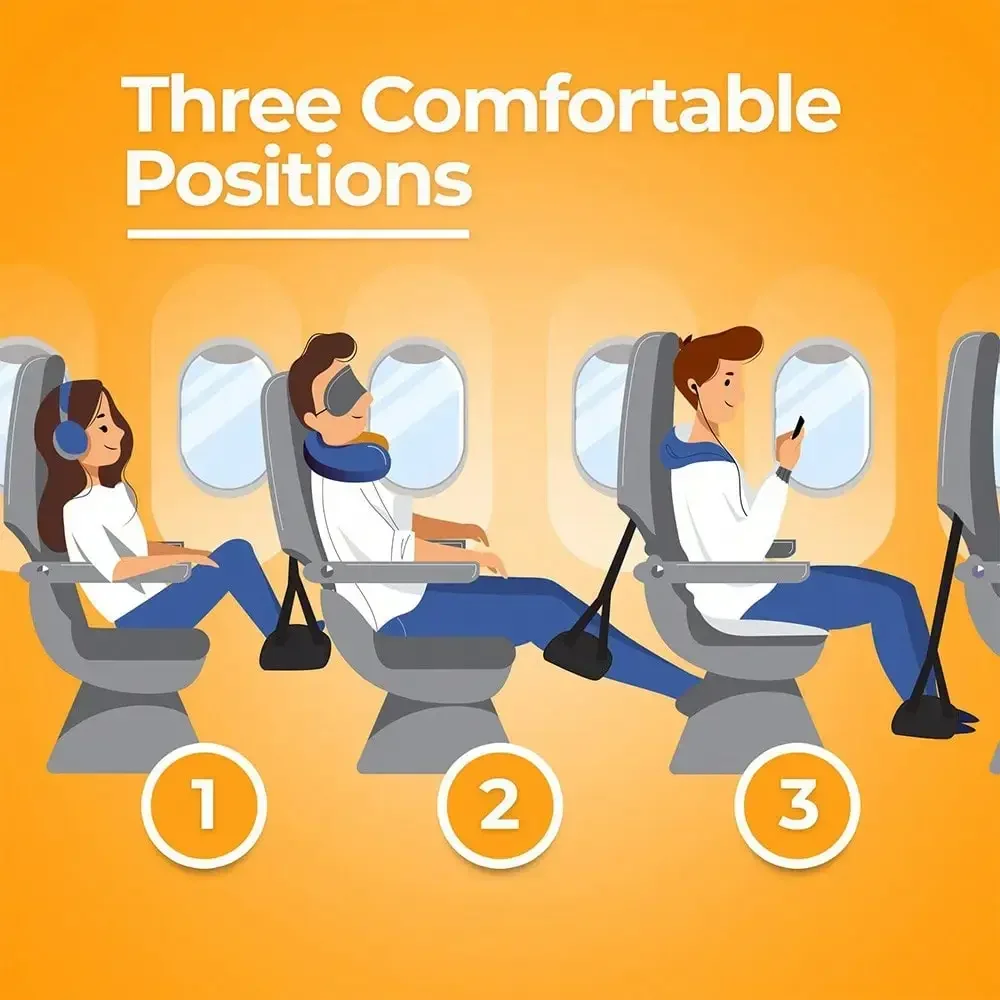 Travel Rest Hanging Footstool  - Home Or Office Use 评论和价格