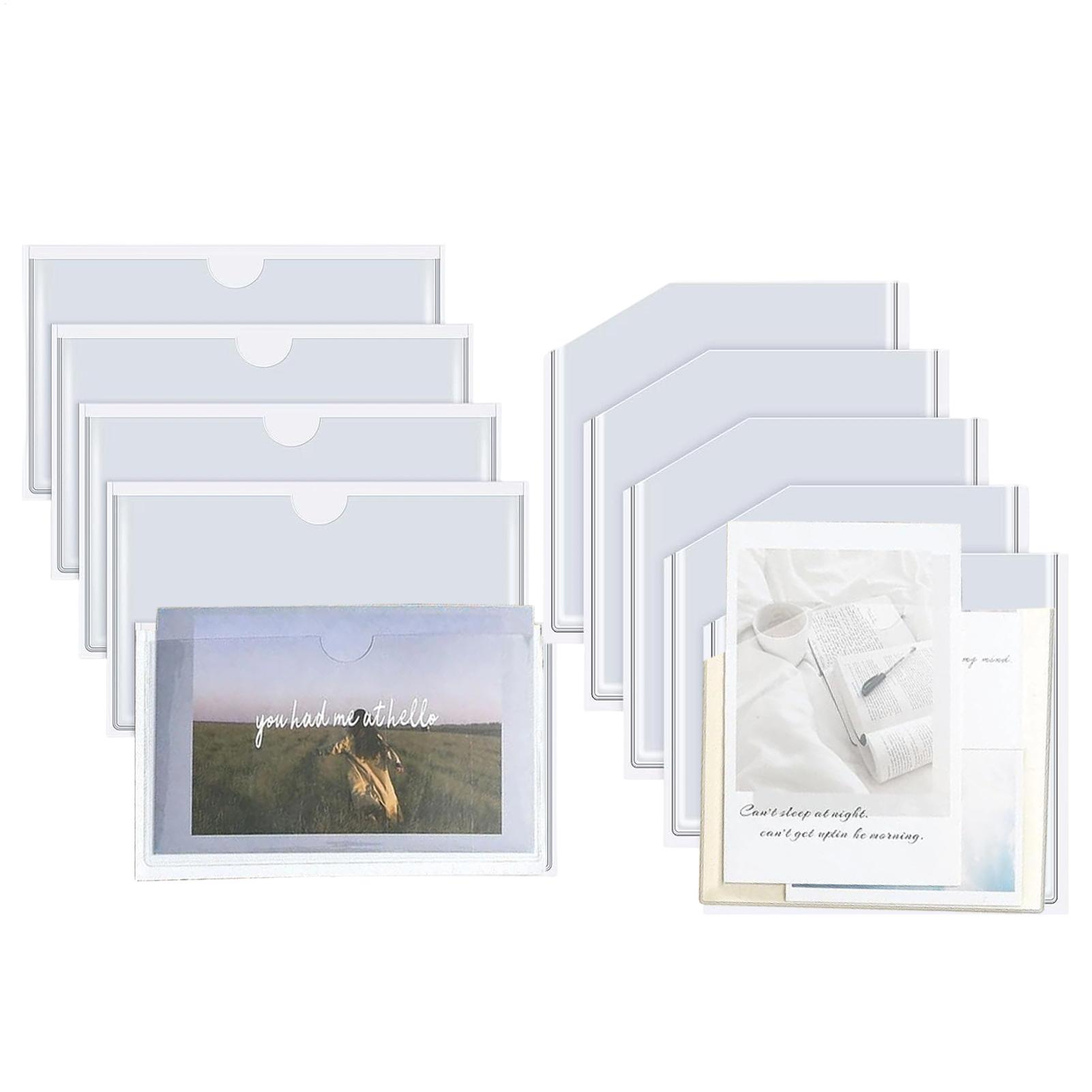 Clear Adhesive Pockets Dustpro - Home Office And Library 评论和价格