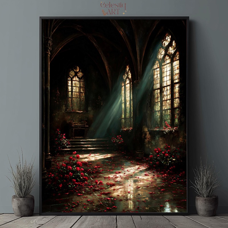 Dark Academia Canvas Print Got - Home Office And Library 评论和价格