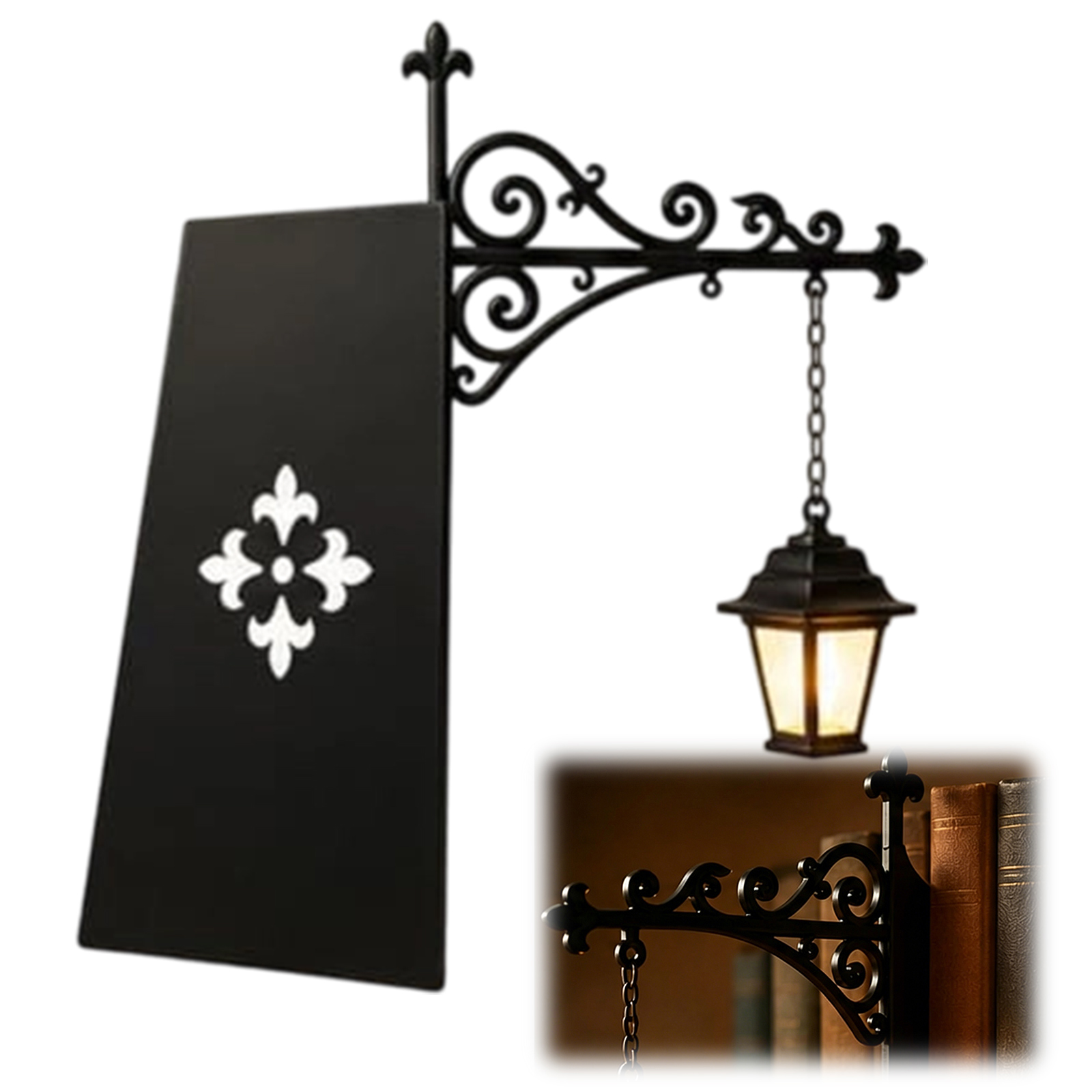Resin Library Lantern Miniatur - Home Office And Library 评论和价格