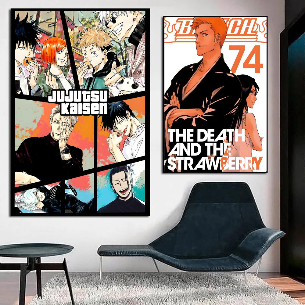 Anime B-Bleach Poster Waterpro - Home Office Bleaching 评论和价格