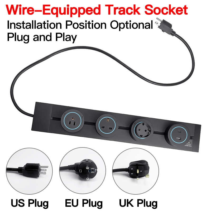 8000W High Power Track Socket  - Home Office Of Uk 评论和价格