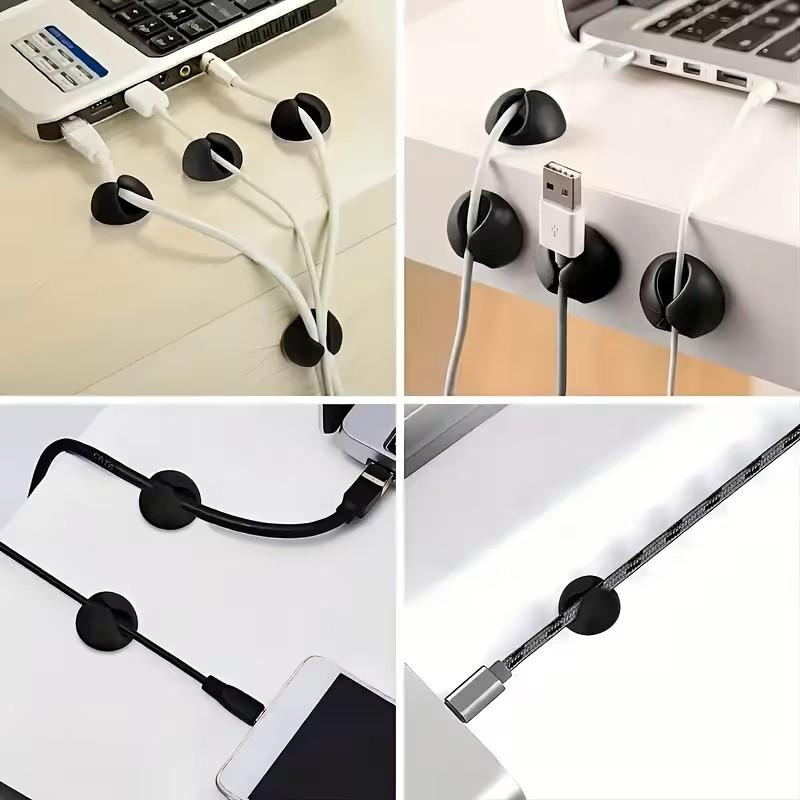 6/10/18-Piece Cable Organizer  - Home Office Hidden Desk 评论和价格