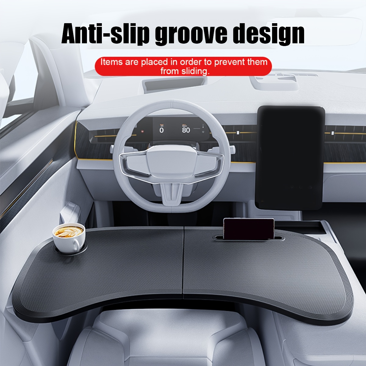 1 Pcs Car Foldable Steering Wh - Home Office Hidden Desk 评论和价格