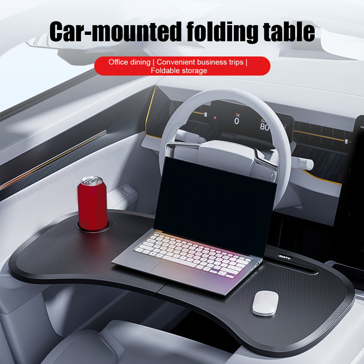 1 Pcs Car Foldable Steering Wh - Home Office Hidden Desk 评论和价格