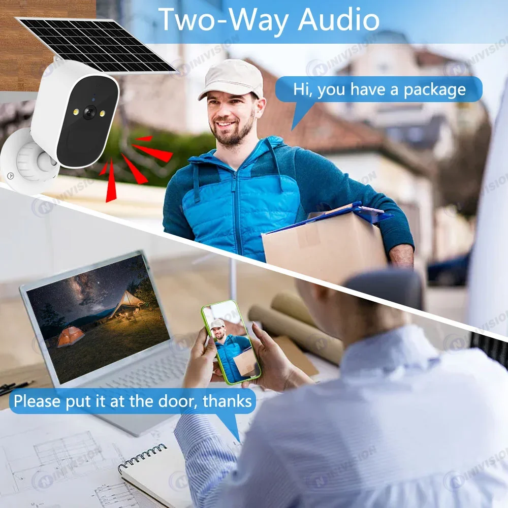 ICSEE 5MP Solar Wifi CCTV Secu - Home Office Email 评论和价格
