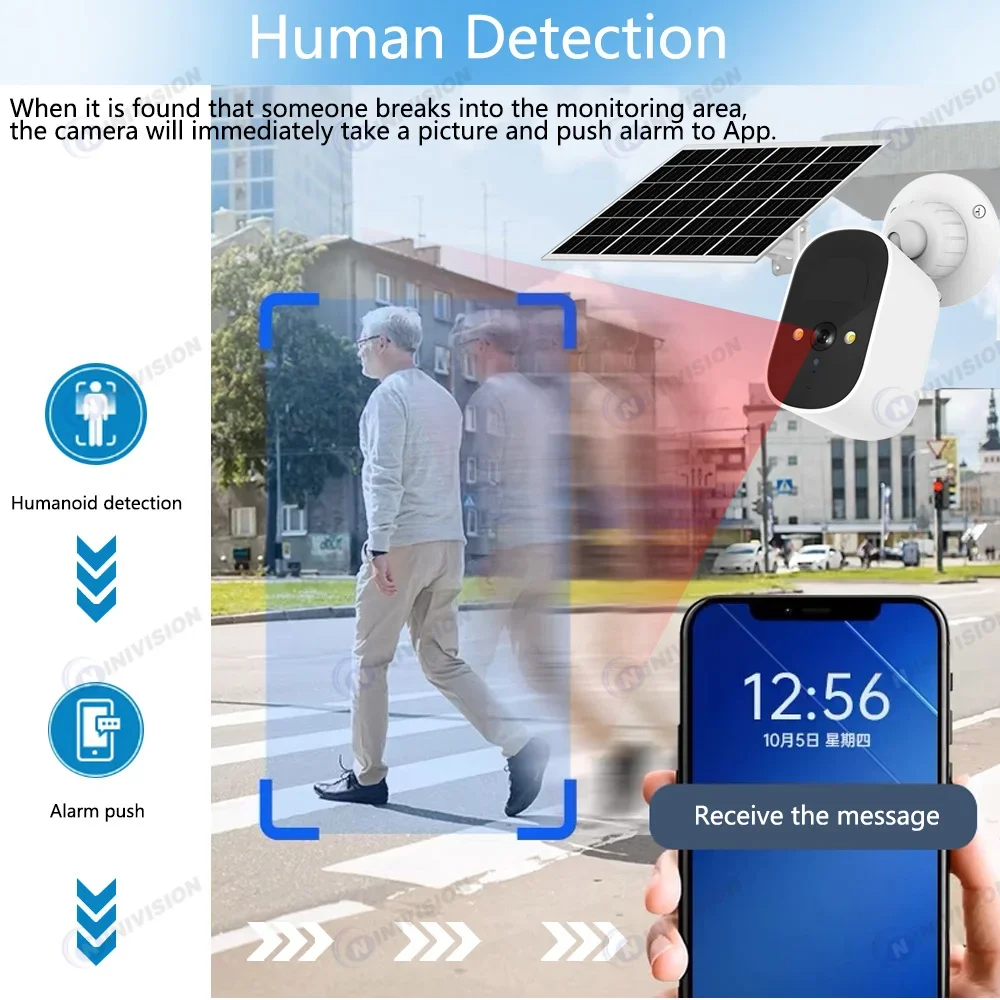 ICSEE 5MP Solar Wifi CCTV Secu - Home Office Email 评论和价格