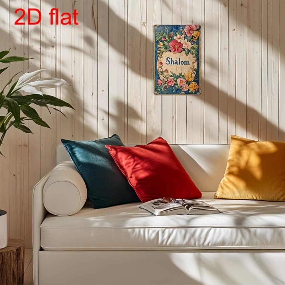 CIFBUY Vintage Floral Shalom A - Home Office Free 评论和价格
