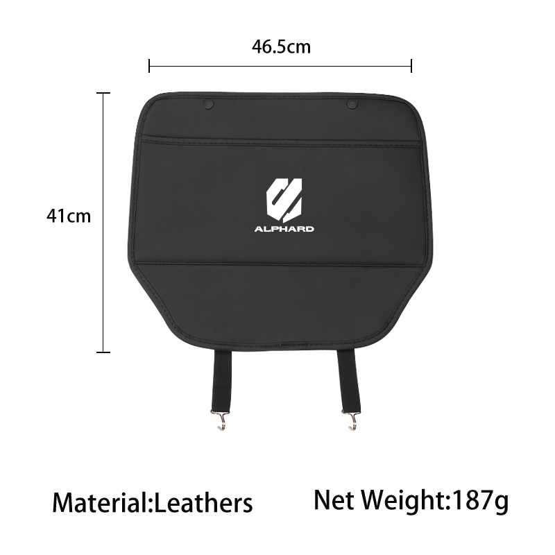 Car Seat Anti-Kick Pad Leather - Mesh Back Cushion 评论和价格