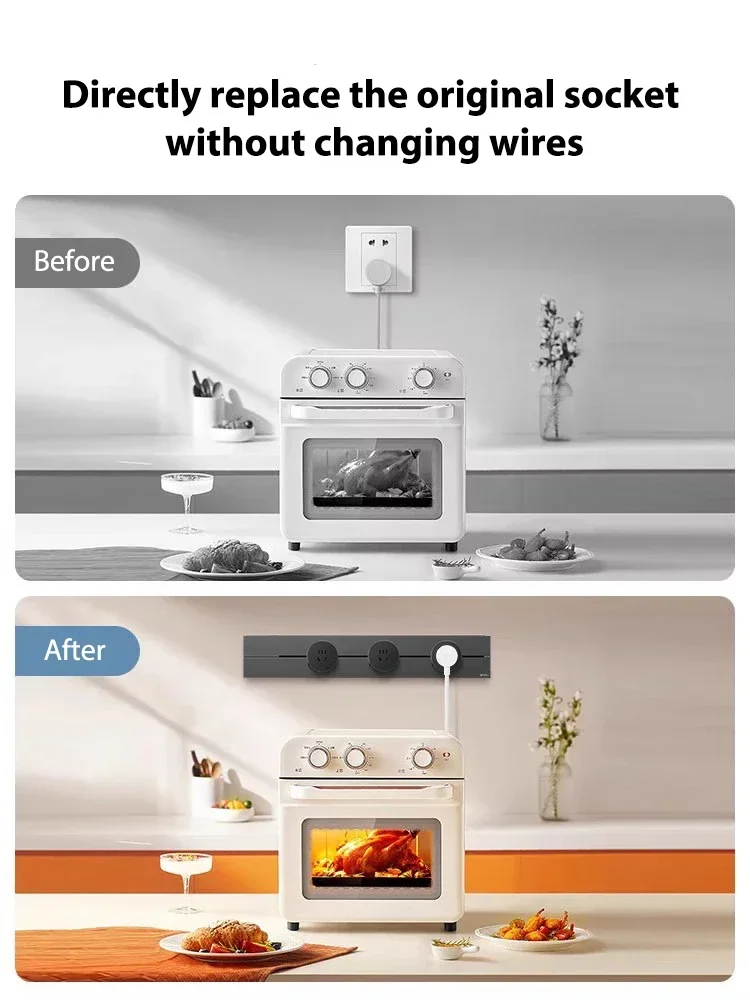 Wall Power Track Socket with S - Home Office Of Uk 评论和价格