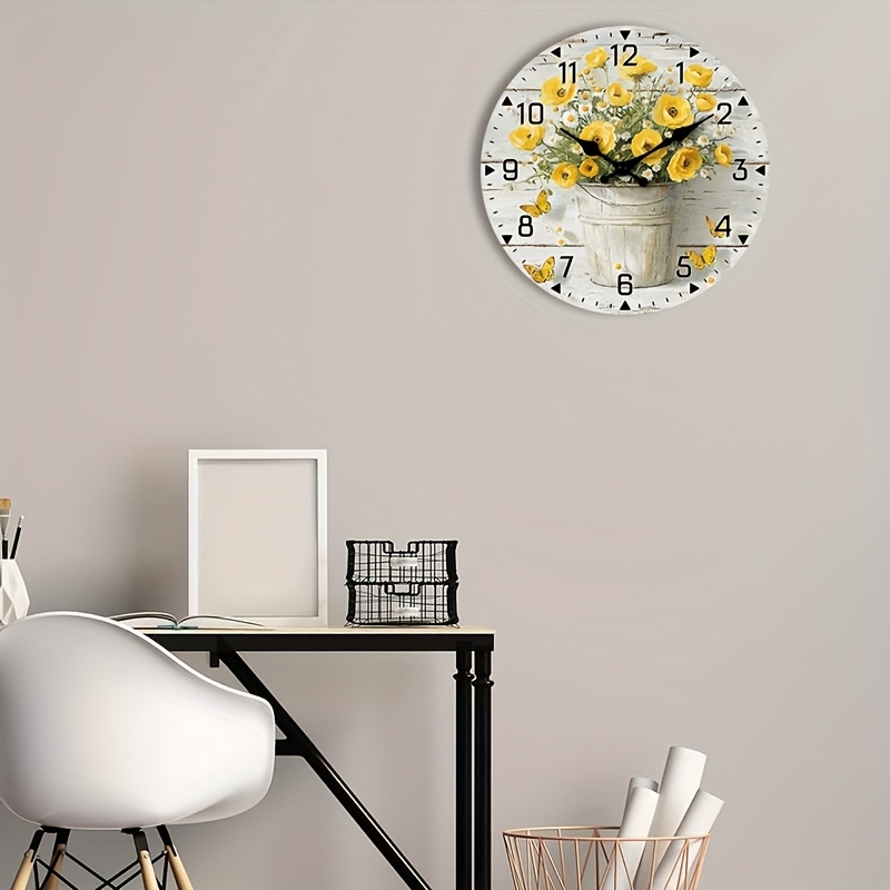 Rustic Yellow Flower Bouquet W - Home Office And Library 评论和价格